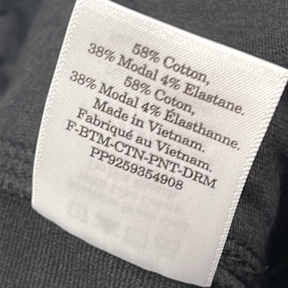 NEW‎ Everlane S The Dream Pant Black Cotton Modal Blend Pull On Adjustable - Picture 11 of 15